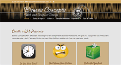 Desktop Screenshot of biznessconcepts.com